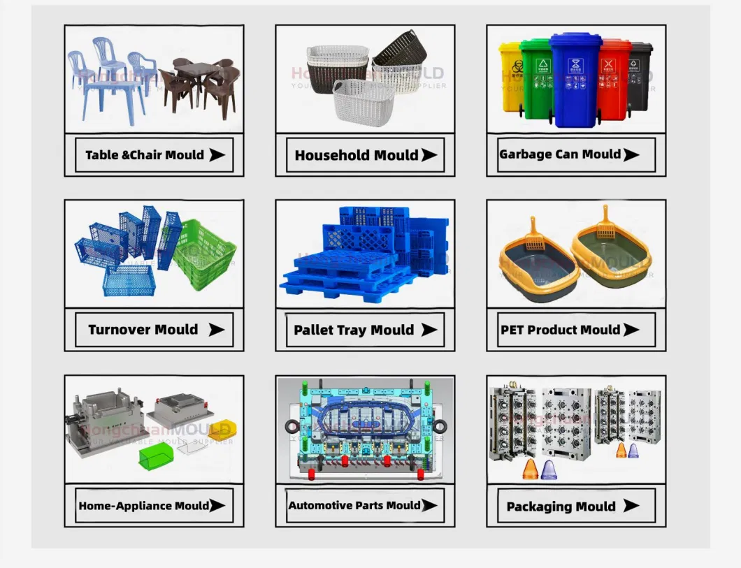 Plastic Heavy Duty Industry Plastic Foldable Bins Collapsible Pallet Container Injection Mould